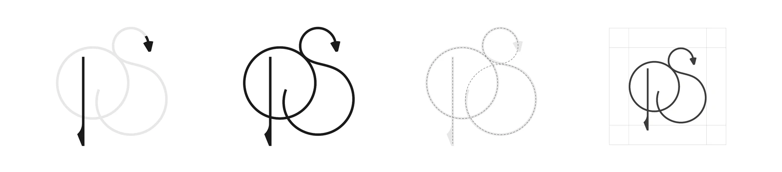 Evoluzione logo Parlami Scrivendo